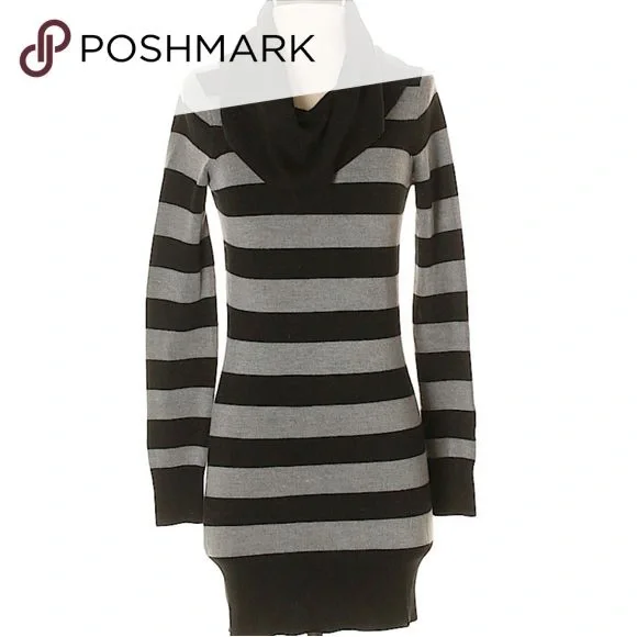 slim fit dress slacks Marine Cable Knit Jumper Dress Pebble Grey Neutral main image 0